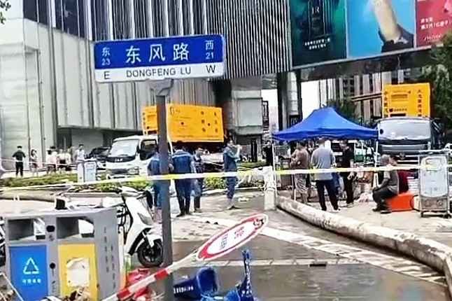 欧宝app官方版web站入口-欧宝(中国)排涝突击队在排涝现场